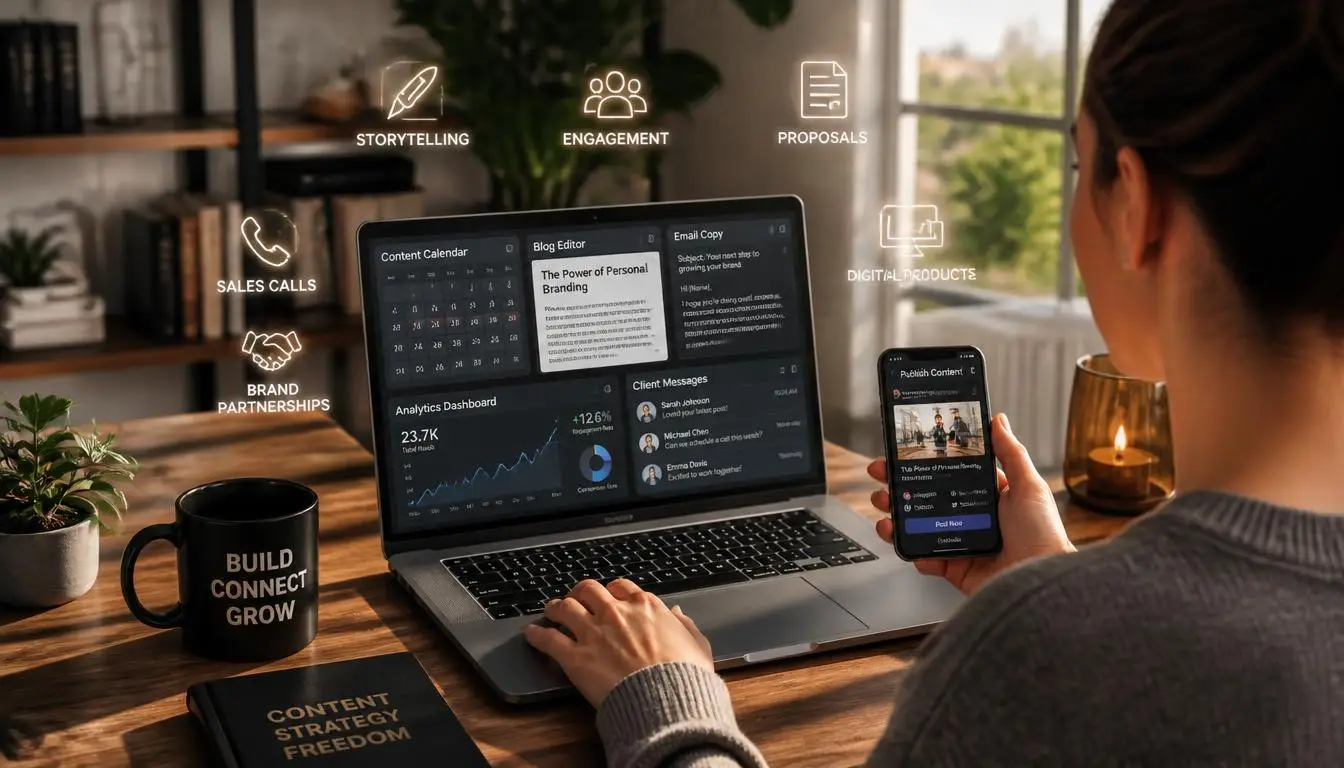 Content Creation + Copywriting + Sales