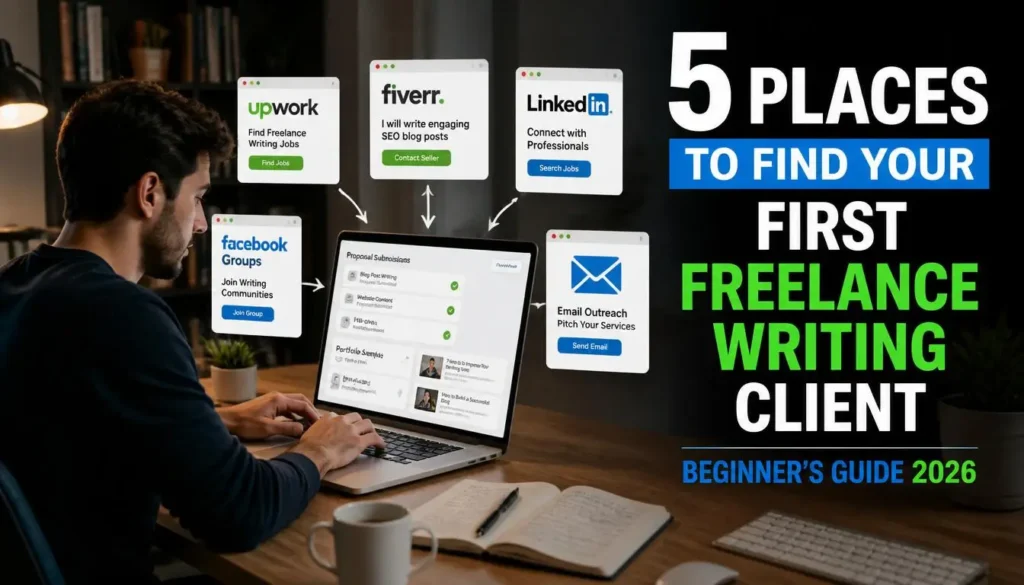 5 Underrated Places to Find Your First Freelance Writing Client (One Has Very Low Competition)