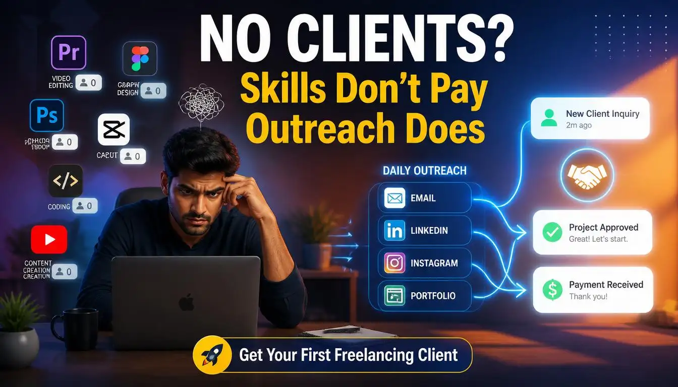 Why You Are Not Getting Freelancing Clients and How to Fix It (Beginner's Guide)